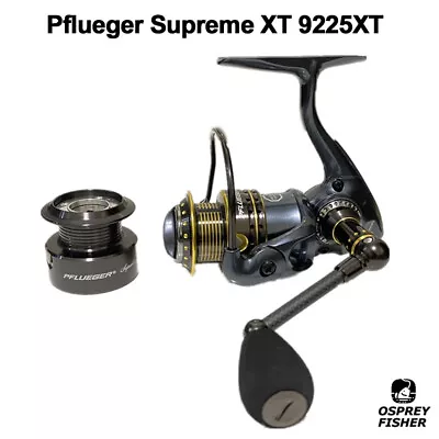 Pflueger Supreme XT 9225XT Spinning Fishing Reel 10BB 5.2:1 Fresh/Saltwater Reel • $220.99