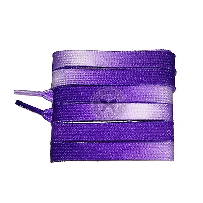 Mr Lacy Flatties Fadies - Violet Shoelaces (130cm Length | 10mm Width) • £4.49