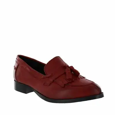 Marta Jonsson Womens Tassel Loafers 1079l Red Size Uk 8 Eu 41 Nh10 33 • £37.50