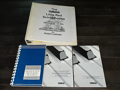 Yamaha Piano Service Manual Lot Little Red Schoolhouse Disklavier Silent Series • $168.15