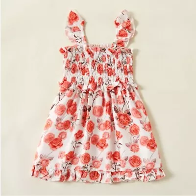 Girls Dress New Size 3-6m To 12-18m Rennaissance Rose Girls Dress  -Select Size • £12.89