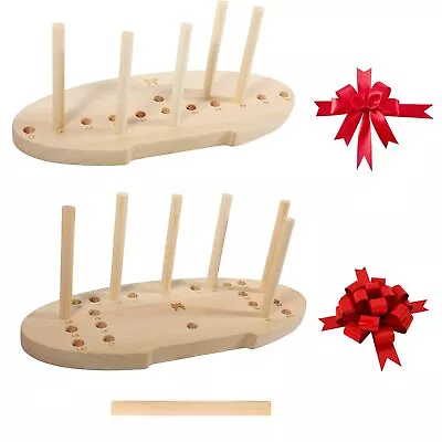 	Bow Maker For Ribbon Holiday WreathsWooden Wreath Bow Maker Tool  Gift Bows	 • $11.88