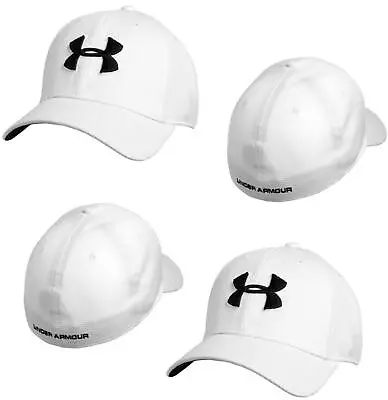 Under Armour Mens Blitzring 3.0 Baseball Cap Adjustable Classic Ua White • £9.99