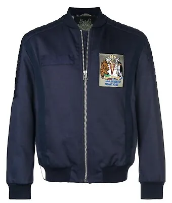 *nwot* Mr & Mrs Italy Mens Antarctic Survey Club Patch Bomber Jacket Sz Xl-42 Us • $1000