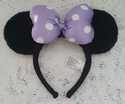 Disney Minnie Mouse Ears Bow Baby Kids Girls Costume Red Pink HeadBand Head Band • $14.95