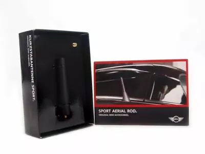 £27.50 • Buy MINI Genuine Roof Mount Sport Short Rod Radio Aerial Antenna 65202296772 Stubby