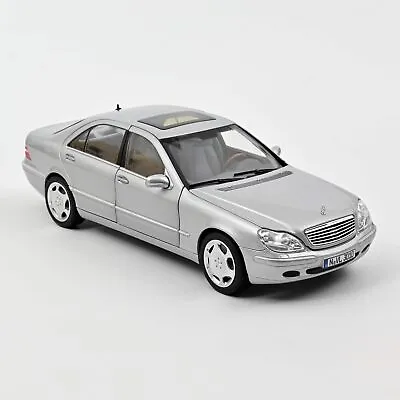 NOREV 183810 1:18 Mercedes-Benz S600 1998 - Silver • $88.85