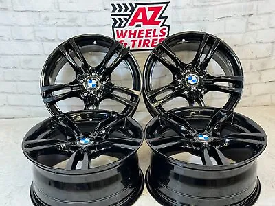 18  BMW OEM Wheels Rims Genuine M Series M3 M4 M5 5x120 Black Genuine Staggered • $1667.60