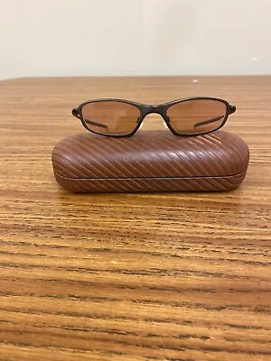 Rare Oakley Wire 11-637 Brown Sunglasses • $129