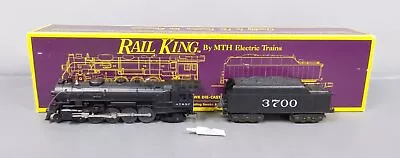 MTH 20-1102 O Gauge Santa Fe Mohawk Steam Locomotive #3700 EX/Box • $149.99