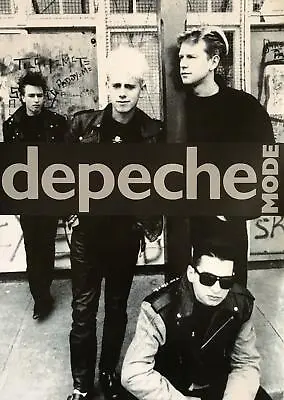 Depeche Mode Full Band Shot Poster 23.5 X 33 • $45.06