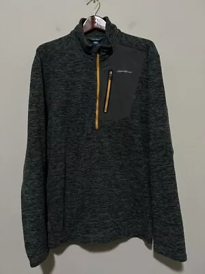Eddie Bauer First Ascent XL TALL - TXL 🌲 1/4 Zip Fleece Mens Pullover • $29.95