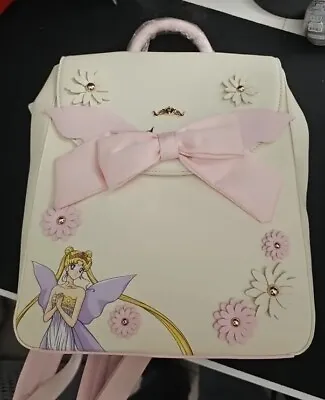 Sailor Moon Queen Serenity Ribbon Floral Mini Backpack BoxLunch Exclusive Colle. • £96.37