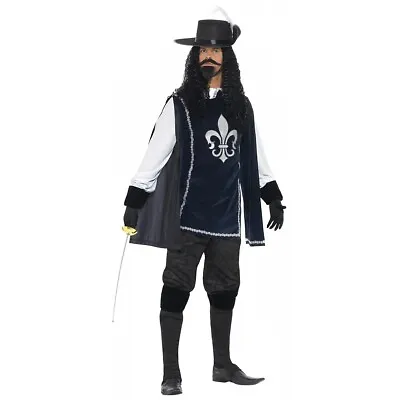 Musketeer Costume Adult Halloween Fancy Dress • $39.09