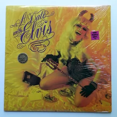 THE CRAMPS A Date With Elvis Vengeance 671 2001 PURPLE VINYL NM+ Psychobilly • $52.50