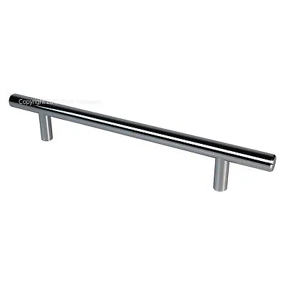 9  Hafele 101.20.221 Polished Chrome Bar Pull Cabinet Door Handle 6-3/16 Cc • $3.49