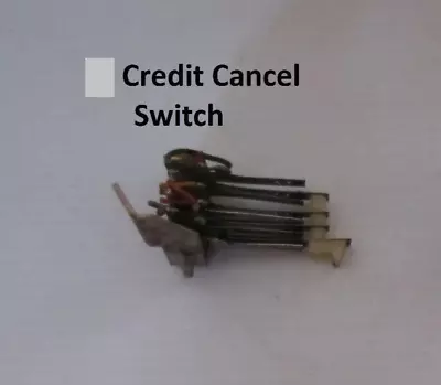 Seeburg 3WA And 3W160 Wallbox Credit Cancel Switch • $12.50