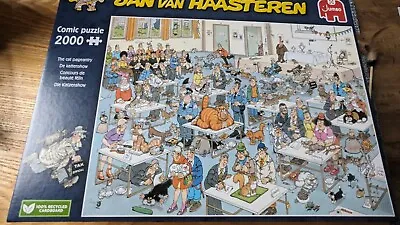 Jan Van Haasteren The Cat Pageantry Jigsaw Puzzle (2000 Pieces) Brand New Sealed • £20