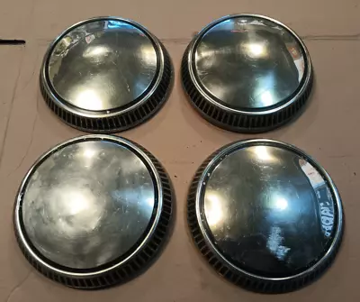 71-80 Ford Pinto Fairmont Mercury Bobcat Dog Dish Hub Caps Set 72 73 74 75 78 79 • $40