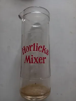 Vintage Horlicks Mixer Glass Kitchenalia • £9