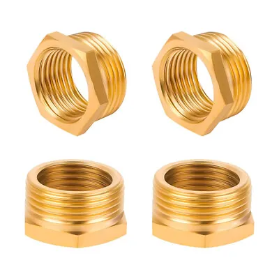 BSP Male To Female Brass Reducer Pipe Fitting Water Adapter Connector • £3.34