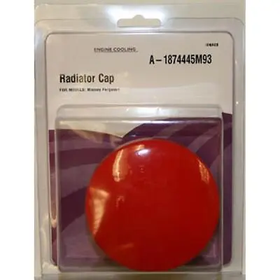 1874455M93 Radiator Cap Fits Massey Ferguson Tractor 231 240 250 261 270 283 290 • $18.99