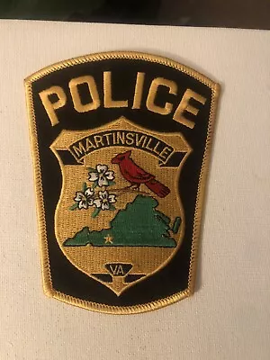 Virginia  Police  -   Martinsville  Police VA  Police Patch • $1