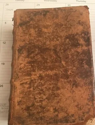 1820s Large German Martin Luther Bible Leather Quarto Kimber Sharpless G Mentz  • $55