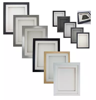 £15.99 • Buy 3D Box RECTANGLE Picture Photo Frame Sport Medal DVD Memorabilia Object Display 