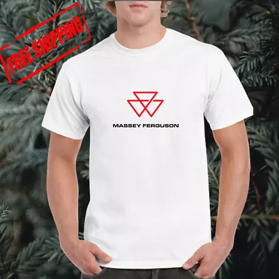 Massey Ferguson Logo Men's T Shirt Size S - 5XL • $24.99