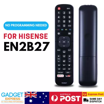 For Hisense TV Replacement Infrared Remote Control 58P5 • $24.95