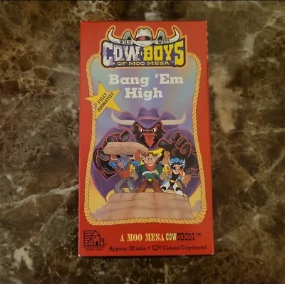 Wild West Cowboys Of Moo Mesa Bang 'Em High VHS • $18