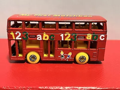 My First Matchbox Superfast #17 Nurnberg Leyland Titan London Bus • $7.90