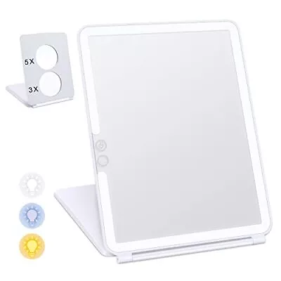 VANMRIOR Makeup Mirror Vanity Mirror With Lights True LED 3X 5X Magnification • $16.06