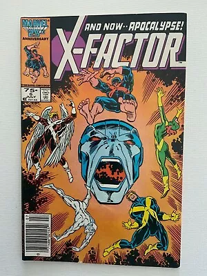 X-Factor #6 7/86 1986 Marvel Comics 1st Apocalypse Newsstand-High Grade • $65.99