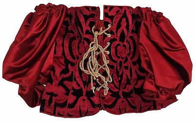 D&G Dolce & Gabbana Red Top Corset Bustier Formal Party Runway Couture • $799