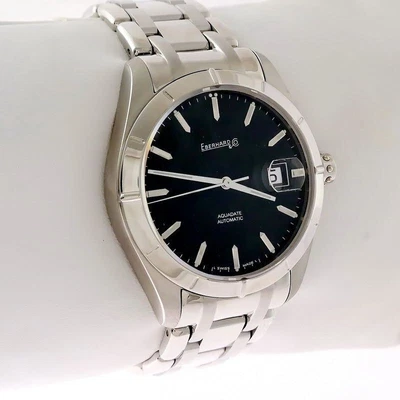 £1425.32 • Buy EBERHARD & Co Men's Watch, Aquadate - Sapphire Glass, Steel Bracelet - 41014 S