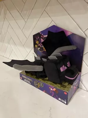 Minecraft Official Ender Dragon Premium Posable Plush 11   W/ Lights & Sound NEW • $22.22