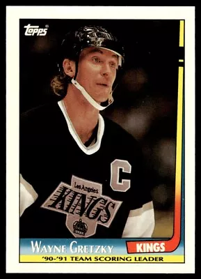 1991-92 Hockey Card Wayne Gretzky Los Angeles Kings #10 • $2.99