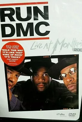 Run DMC - Live At Montreux 2001 NEW! DVD Concert Best Jam Master Jay16 Tracks • $6.88