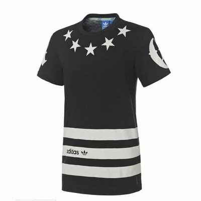 $10 • Buy Adidas Men's Originals Star Tee T-Shirt - Black - Clearance