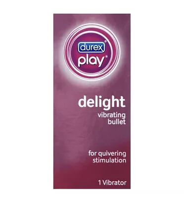 Durex Play Delight Vibrating Bullet Personal Massager Battery Included 1 Ct • $6.68