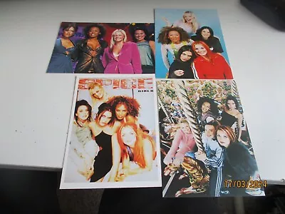 The Spice Girls Collection Of 4 Modern Postcards • £2.50