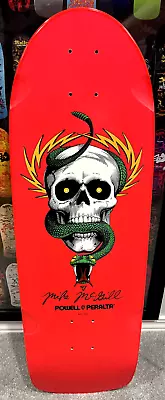 Powell Peralta Mike McGill Skull And Snake 2017 Pink Pig Skateboard Deck • $175