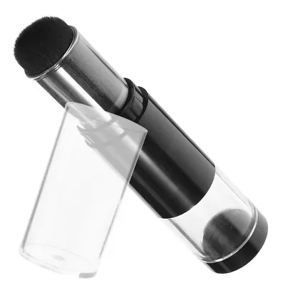 Retractable Blush Brush W/ Refillable Powder Jars For Cosmetics-PR • $8.35