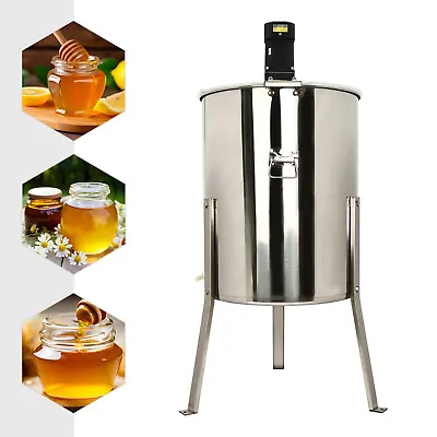 4/8 Frame Electric Bee Honey Extractor Beekeeping Equipment Stainless Steel 220V • £465.01