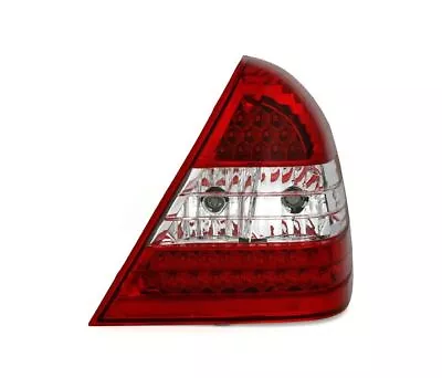 Set LED Outer Tail Lamps Fits Mercedes W202 C-Class 1993-2000 Red White VT1369 • $244.44