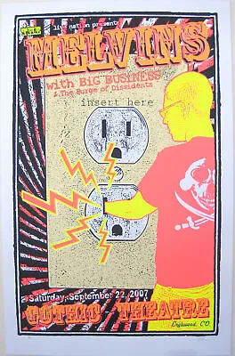 The Melvins Concert Poster Lindsey Kuhn • $77.35