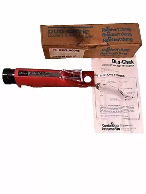 Reichert 7181 Kent-Moore J-23688 Duo-Check Battery And Coolant Tester - USA Made • $100