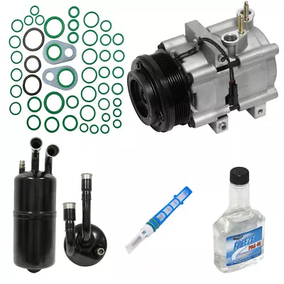 A/C Compressor Kit-Lujo SOHC MPI Natural UAC Fits 07-08 Ford Mustang 4.6L-V8 • $270.41